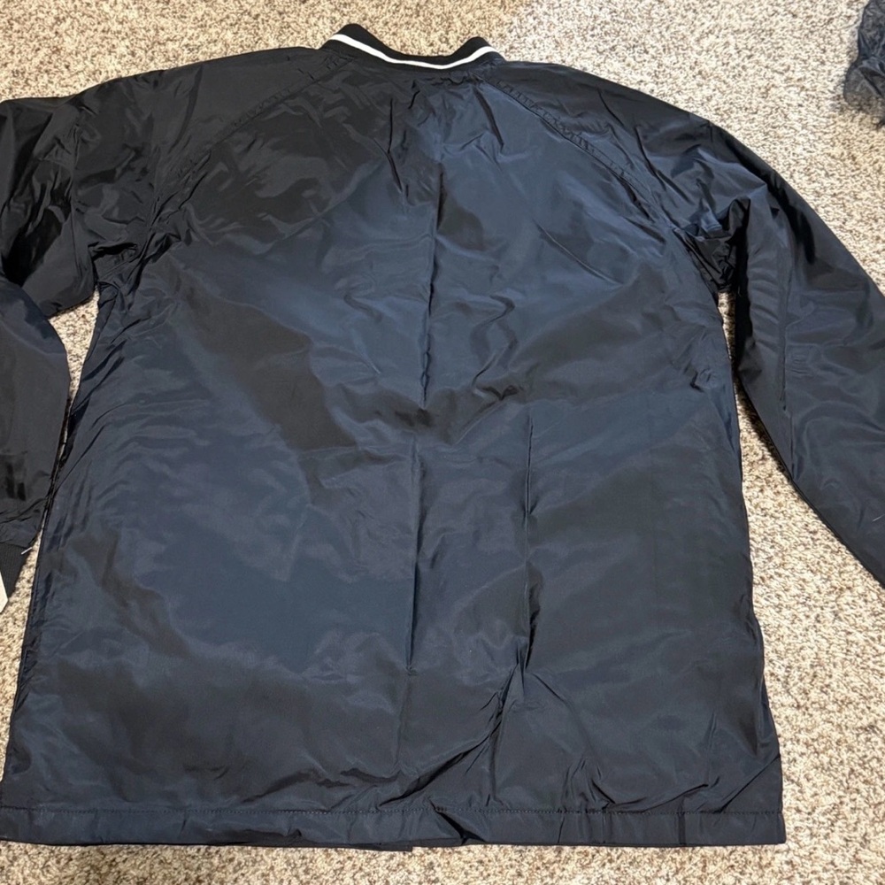 Vans Stackton Full Snap Jacket Black Boys Size XL Off The Wall NWT - Picture 2 of 5